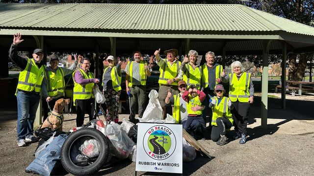 Reducing rubbish in the ranges